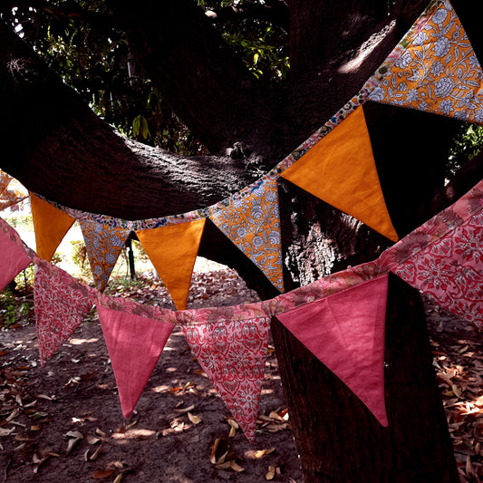 Personalized Name Bunting - Custom Fabric Banner