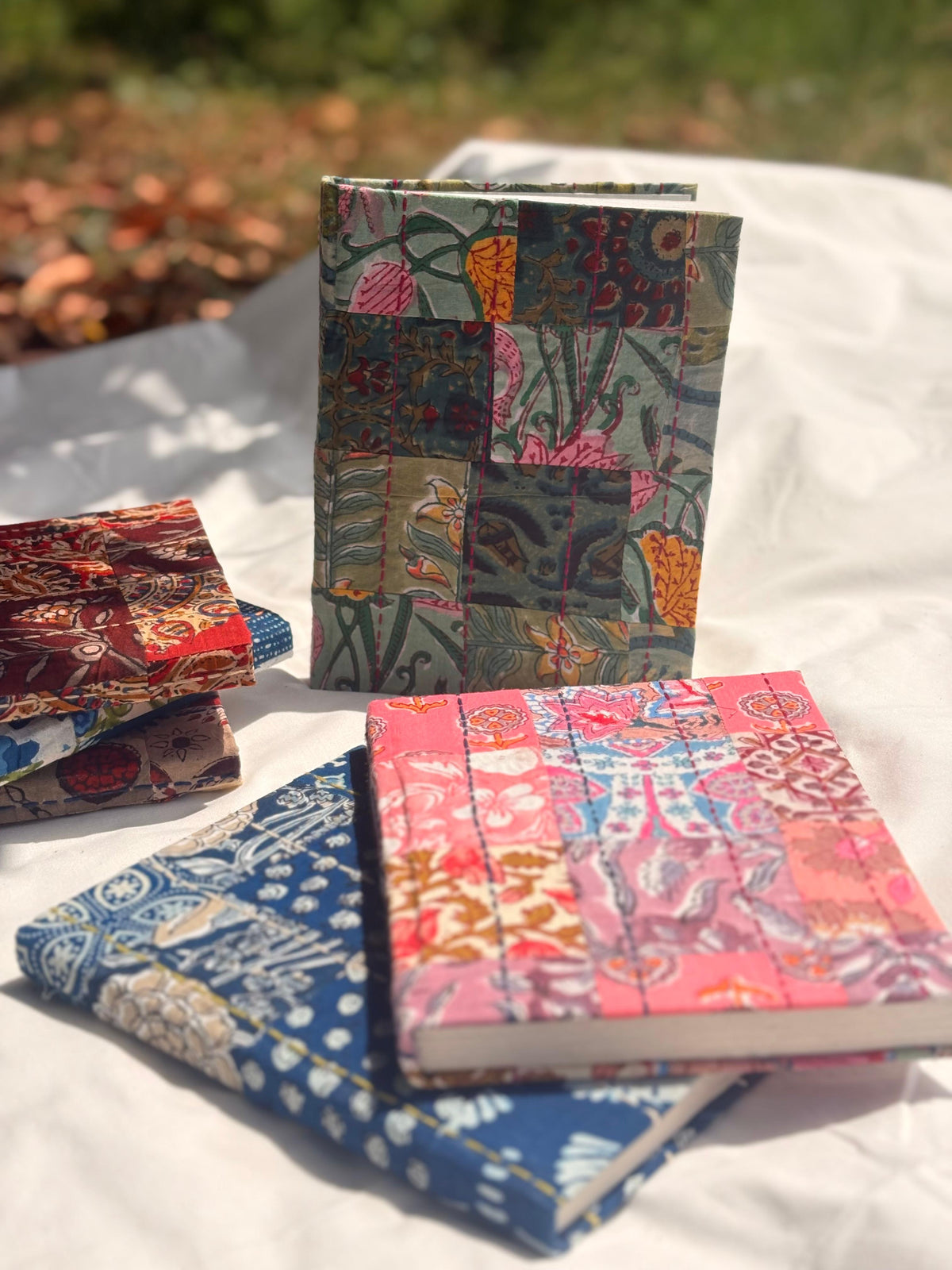 Handcrafted Patchwork Kantha Cotton Journal